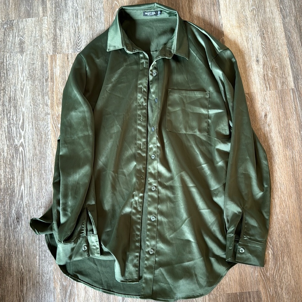 Oversized Collared Shirt